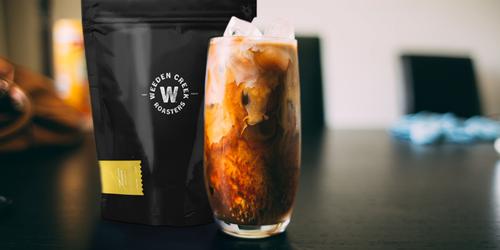 A glass of cold brew coffee